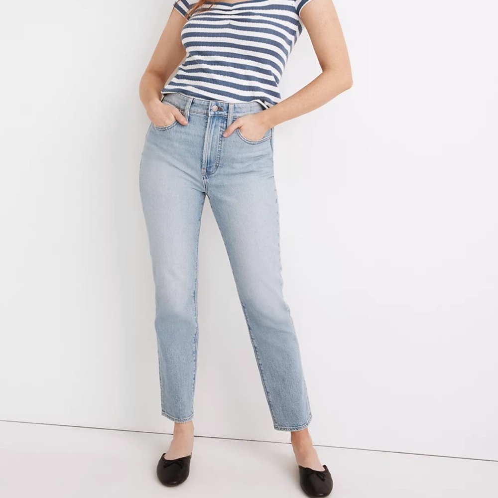 Madewell The Curvy Perfect Vintage Jean in Fiore Wash